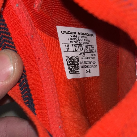 Under armour HOVR Size 11 - Picture 4 of 4